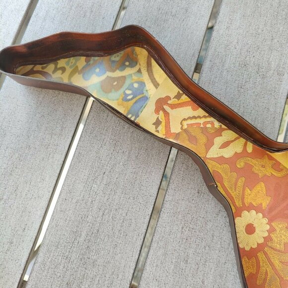 Rustic Metal Bird Tray Wall Hanging Decor 26” Long Farmhouse Accent Boho - Picture 11 of 14